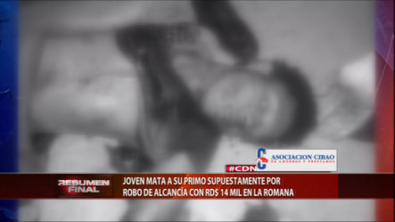 Joven Mata A Su Primo Supuestamente Por Robo De Alcancía Con RD$ 14 Mil En La Romana