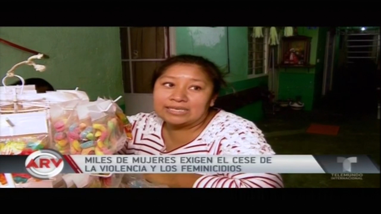 Miles De Mujeres Exigen El Cese De La Violencia Y Los Feminicidios
