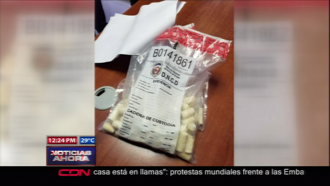 Detienen En Aeropuerto De La Romana, Mujer Con 71 Bolsitas De Cocaína En El Estómago, Esta Mujer Viajaría A Italia.