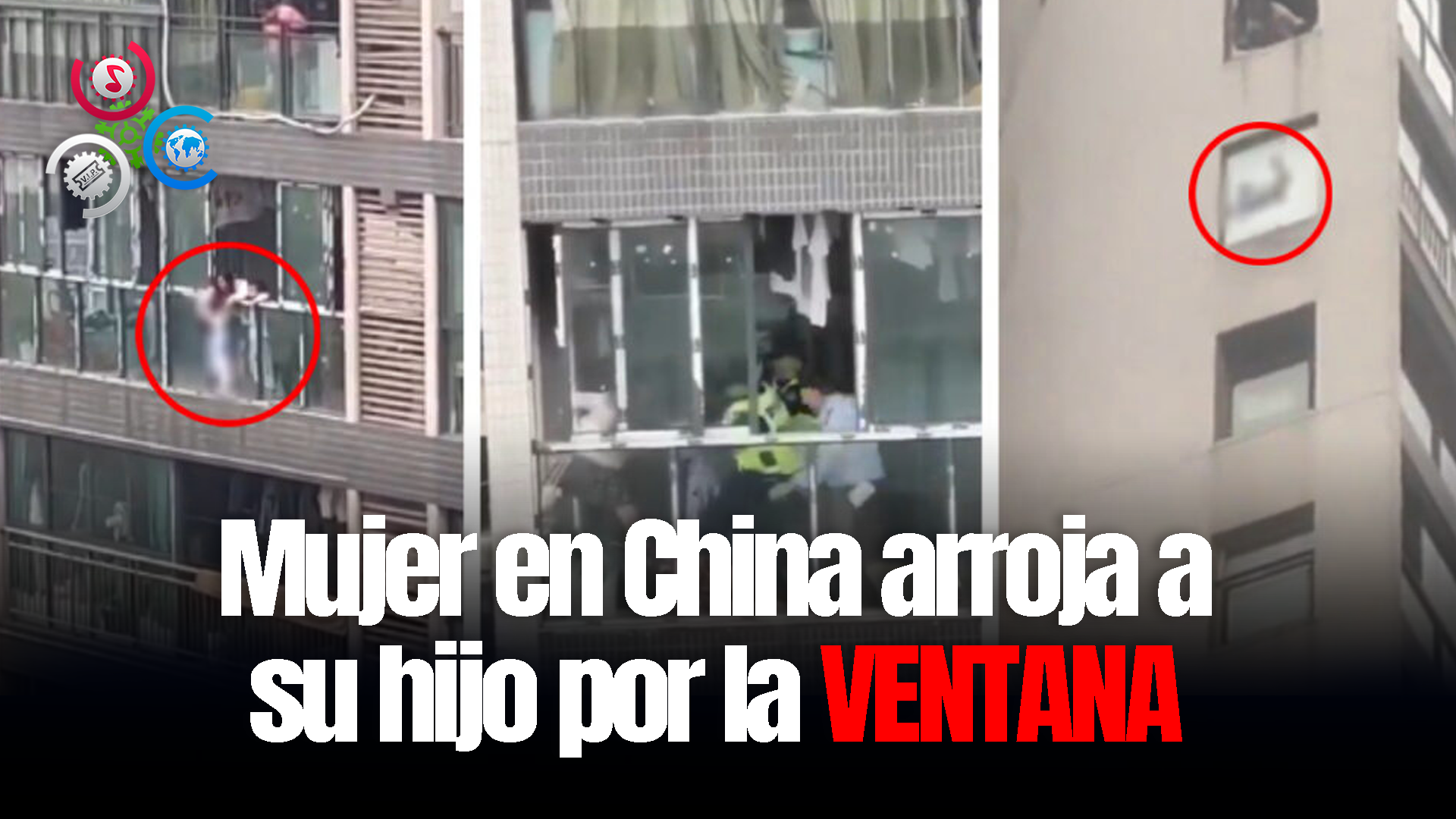 Mujer En China LANZA A SU HIJO Por La Ventana Y Apuñala A Su Suegra