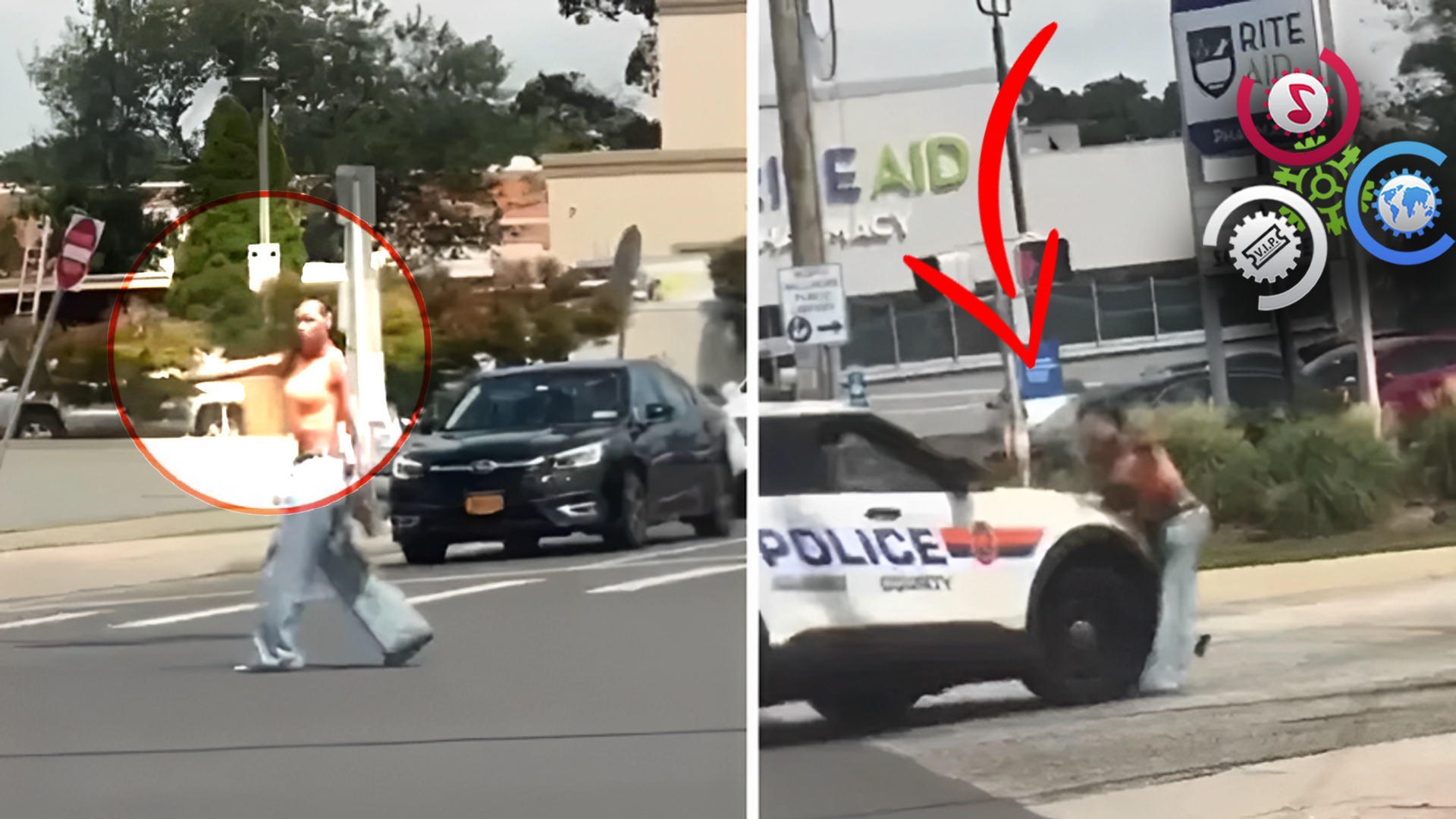 Patrulla Policial De Nueva York Atropella A Una Mujer Que Apuntaba Con Un Arma Por La Calle