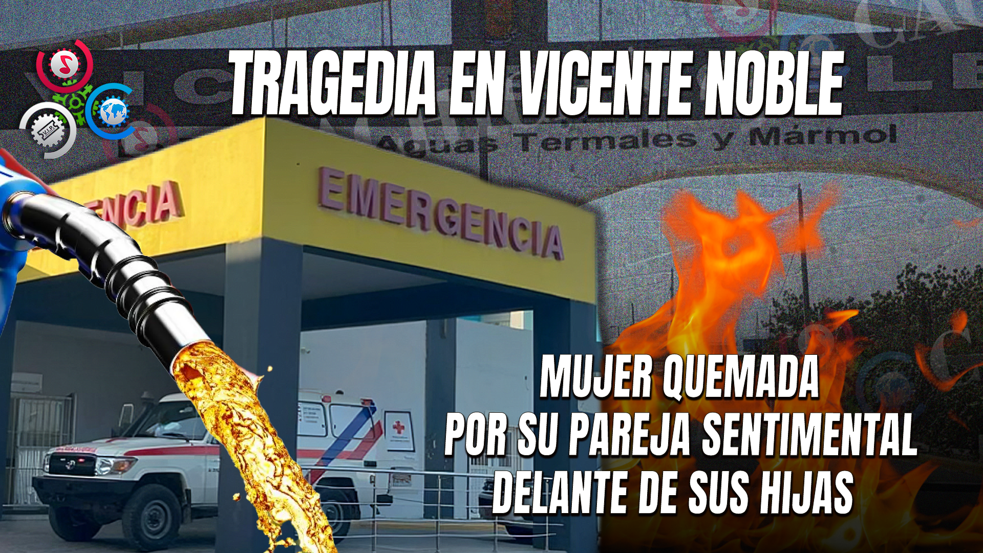 Hombre Prende Fuego A Su Pareja Sentimental Frente A Sus Hijas En Vicente Noble, Barahona