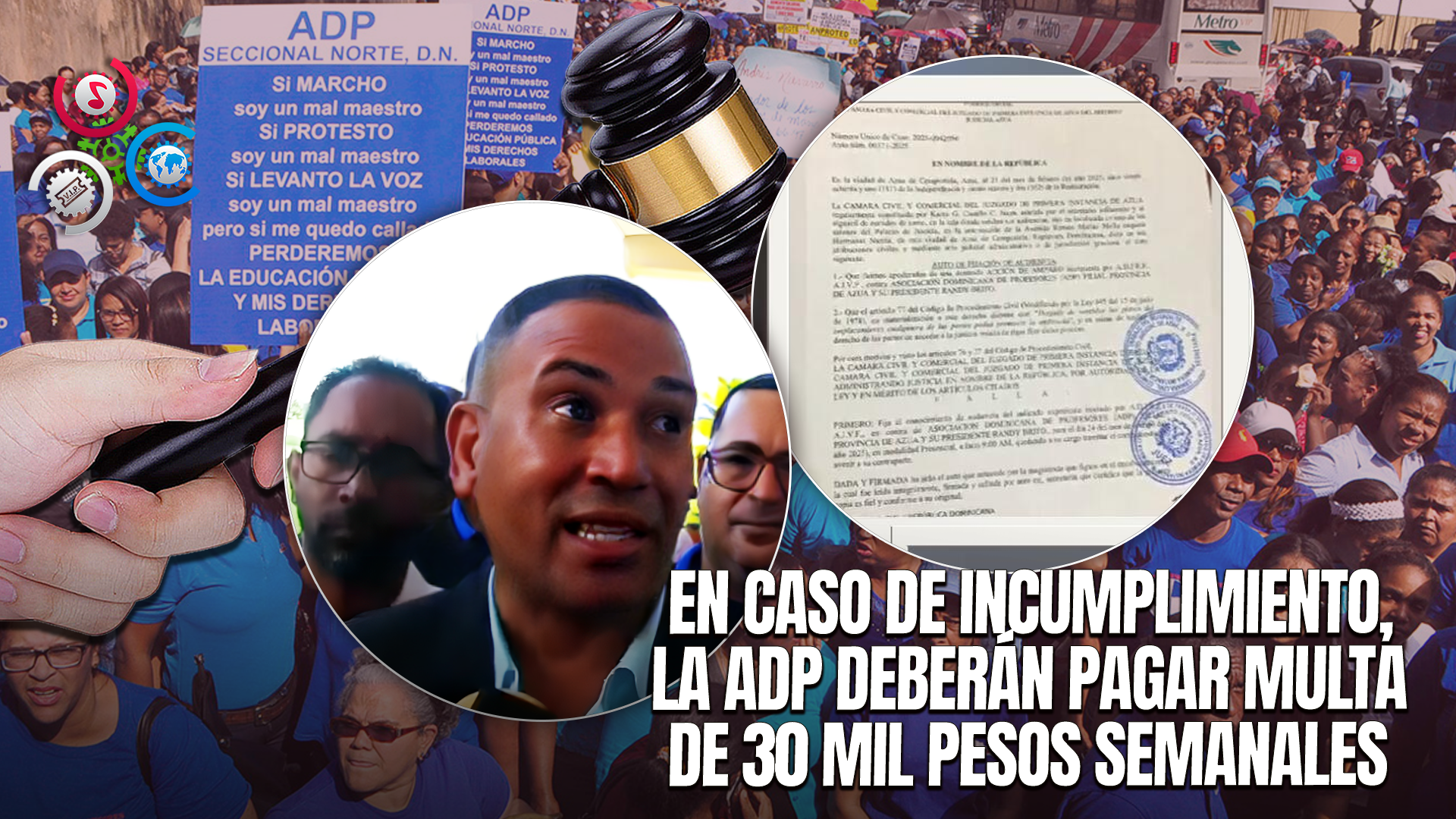 Tribunal Ordena Reanudar Docencia Tras Paro Convocado Por ADP De Lo Contrario Pagarán Multa