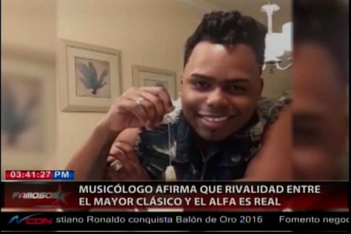 Musicólogo Afirma Que Rivalidad Entre El Mayor Y El Alfa Es Real