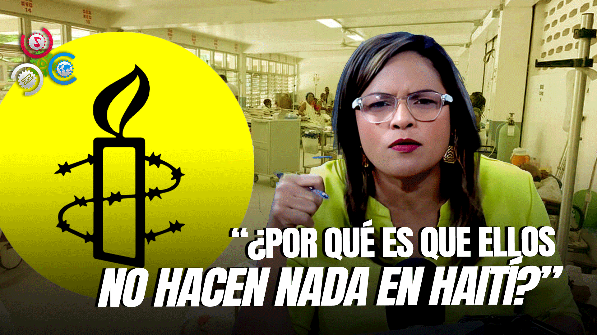 Diulka Pérez Exige A Amnistía Internacional A Tomar Medidas Reales Para Disminuir Crisis En Haití