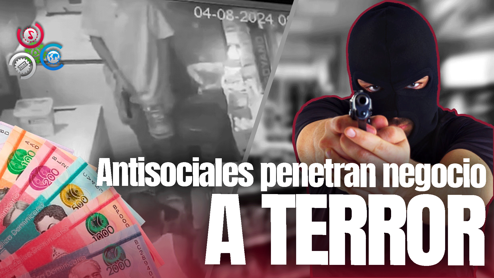 Desaprensivos Irrumpen Un Negocio A Mano Armada En Canastica, San Cristóbal