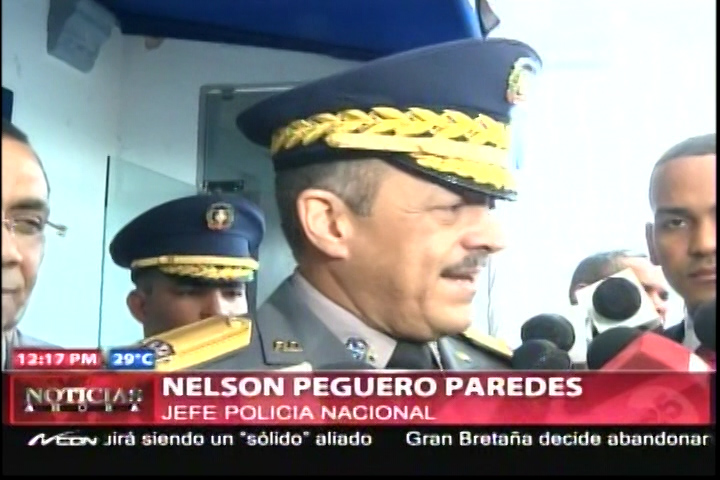 Jefe De La PN Nelson Peguero, Afirma Aprobación De La Reforma Polícial No Aguanta Más Demora