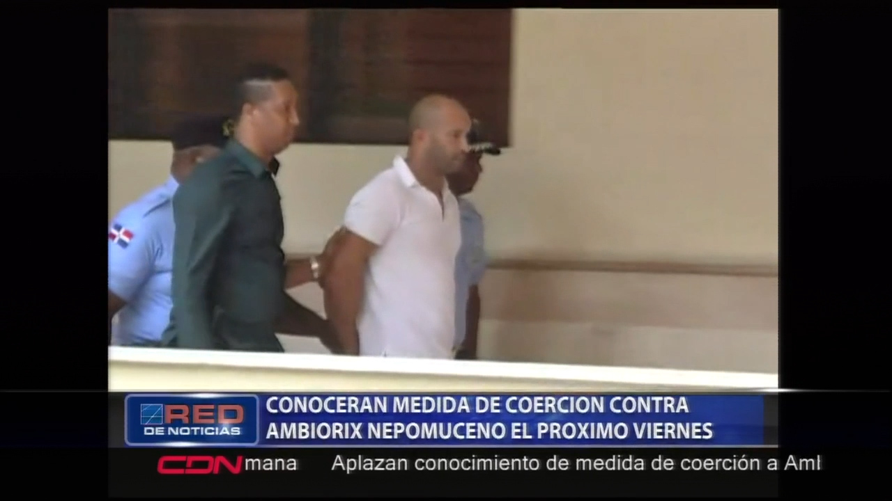 Se Conocerá Medida De Coerción Contra Nepomuceno El Próximo Viernes