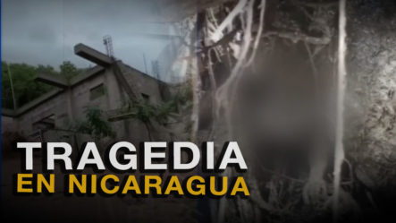 ¡LAMENTABLE! Una Madre Y Sus Hijos Fueron Sepultados Vivos Por Un Deslizamiento De Tierras En Nicaragua