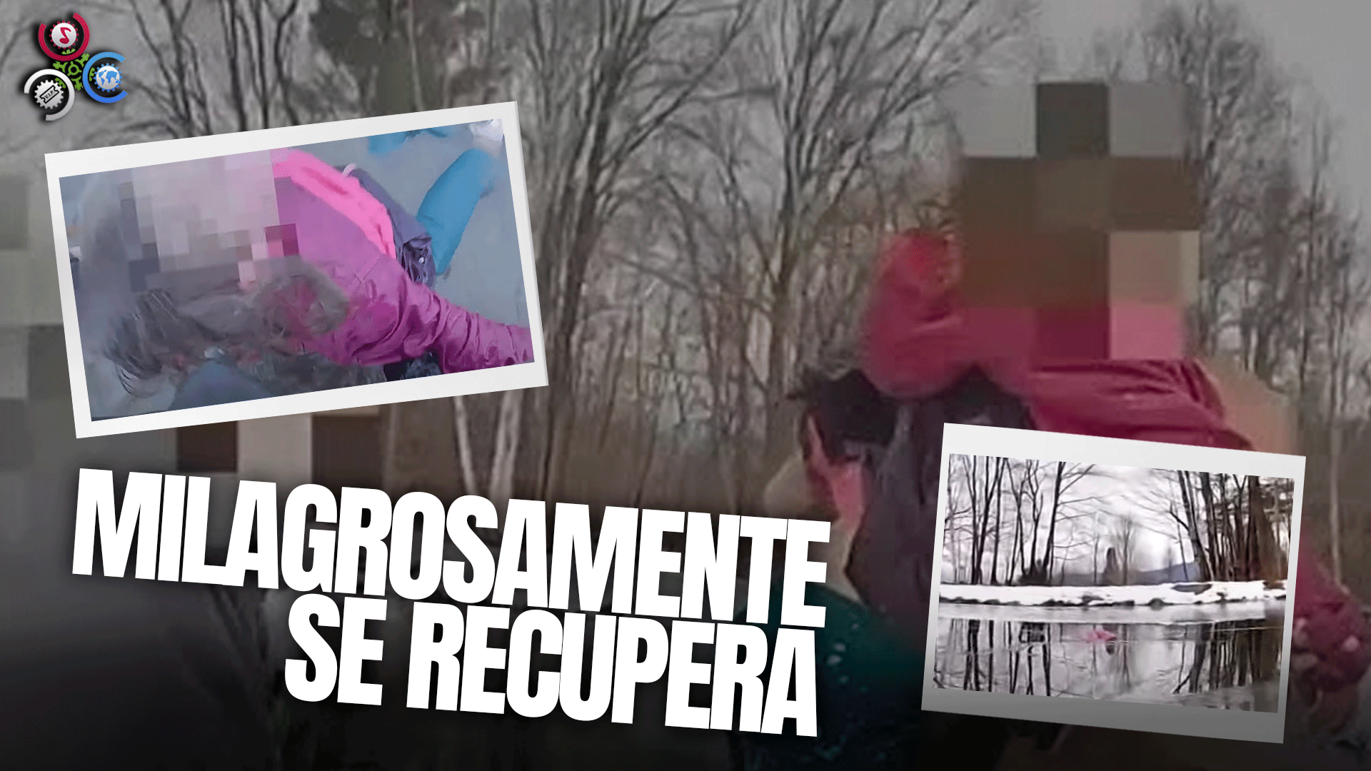 Niña De 8 Años Cae A Un Lago Congelado Y Su Angustioso Rescate Queda Captado En Video