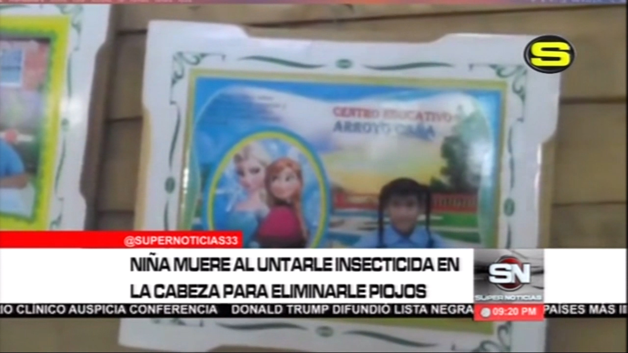 Una Niña Muere Al Untarle Insecticida En La Cabeza Para Eliminar Piojos