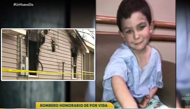 ¡Admirable! Niño De 5 Años Salva Su Familia De Incendio