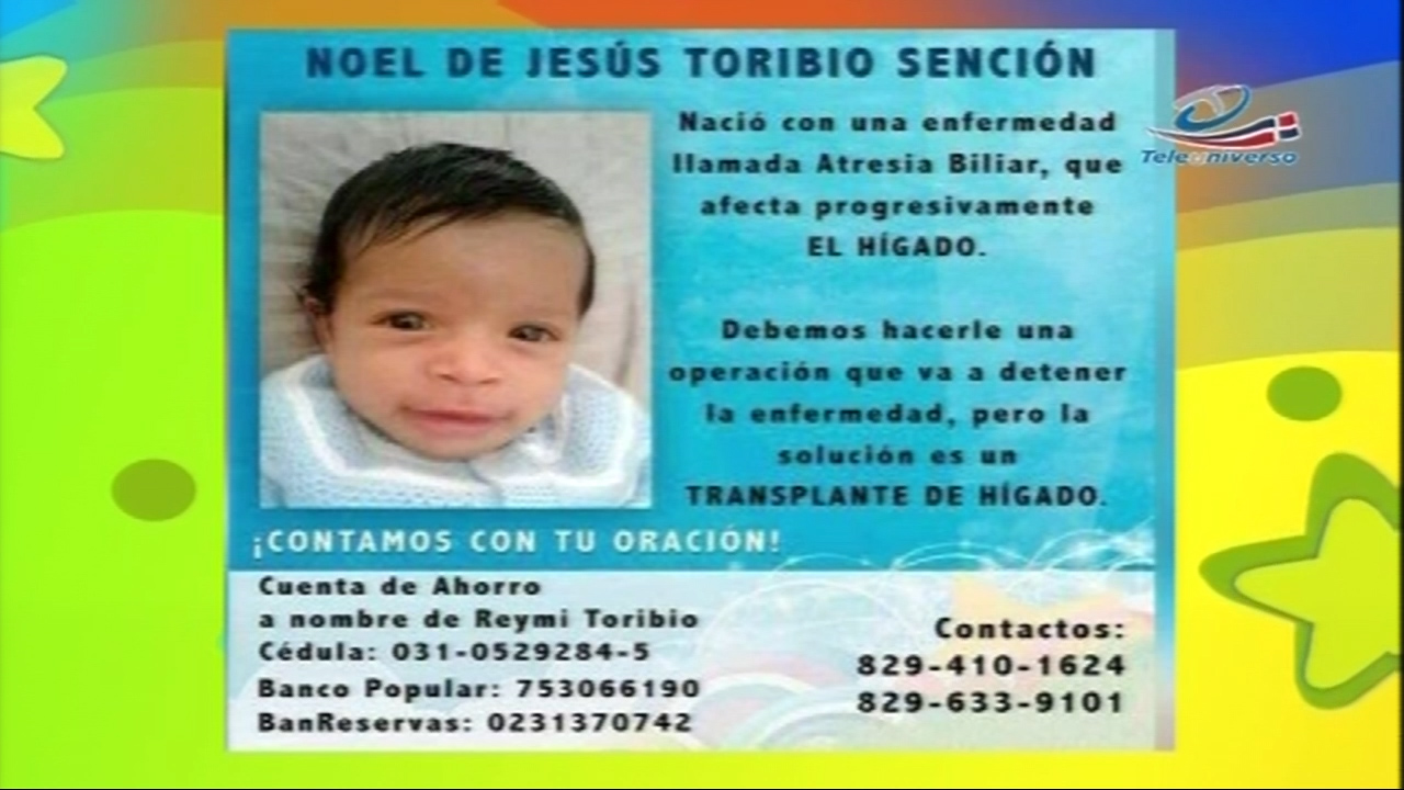 ¡AYUDEMOS! Joven Madre Solicita Ayuda Para El Pequeño Noel De Jesús Que Padece De “Atresia Biliar”