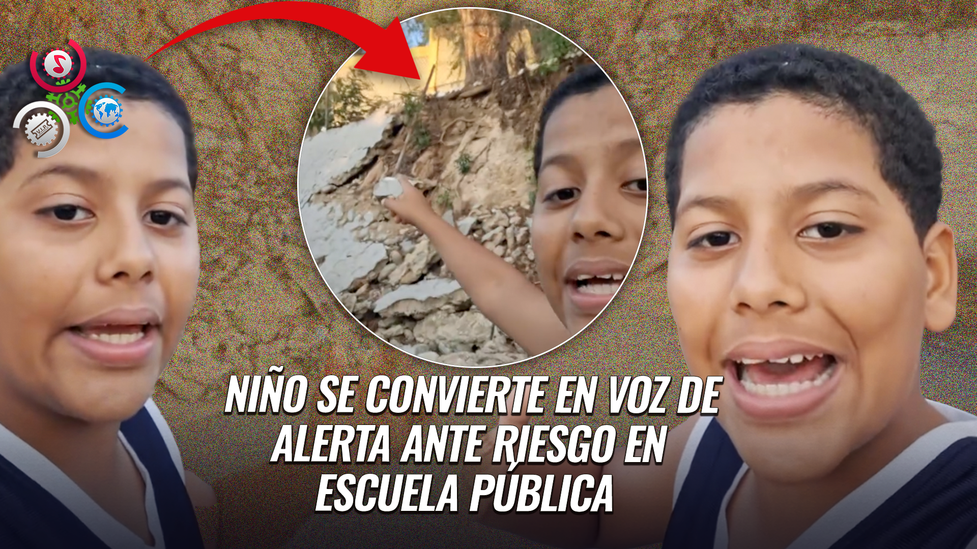 Niño Alerta Sobre Posible Deslizamiento De Tierra Cerca De Liceo En Santiago Oeste