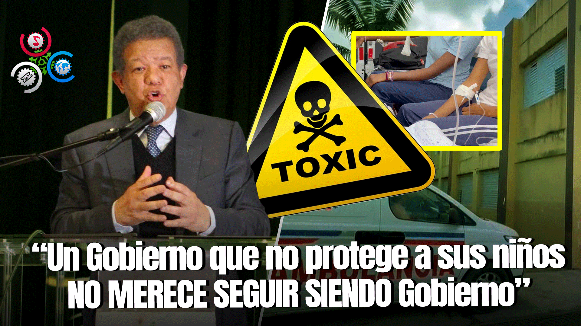 Leonel Fernández Arremete Contra El Gobierno Por Intoxicación De Estudiantes Y Docentes En SFM