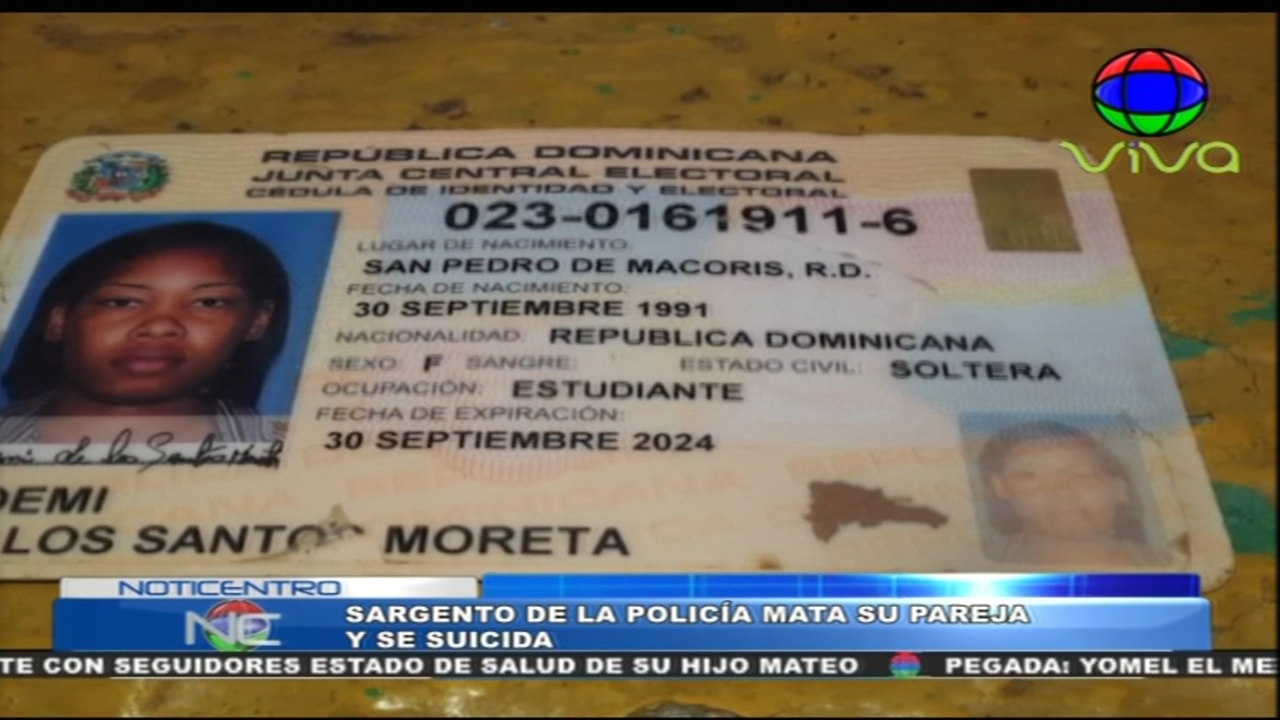 En Villa Mella Un Sargento De La PN Mata A Su Pareja Y Se Suicida