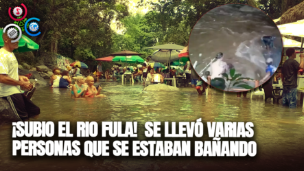 ¡SUBIO EL RIO FULA!  SE LLEVÓ VARIAS PERSONAS QUE SE ESTABAN BAÑANDO