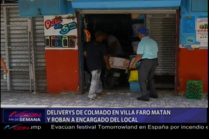 Deliverys De Colmado Matan Y Roban Al Dueño Del Local