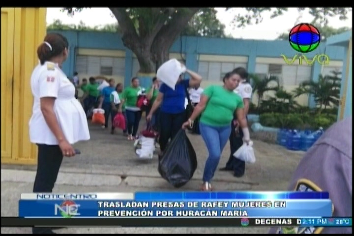 Trasladan Presas De Rafey Mujeres En Prevención De Huracán María