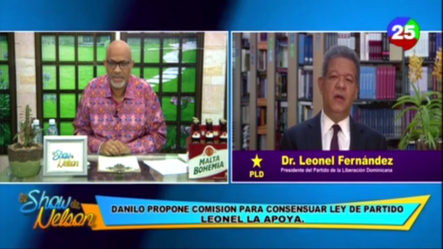 Danilo Medina Propone Comisión Para Consensuar Ley De Partido Leonel La Apoya
