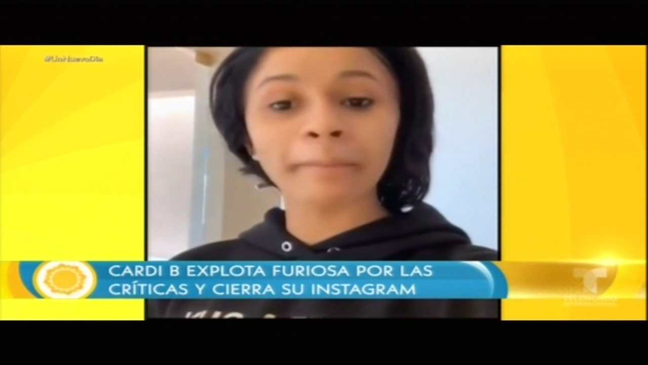Cardi B Explota Furiosa Por Críticas Y Cierra Su Instagram