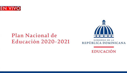 EN VIVO: Plan Nacional De Educación Presentado Por El Gobierno