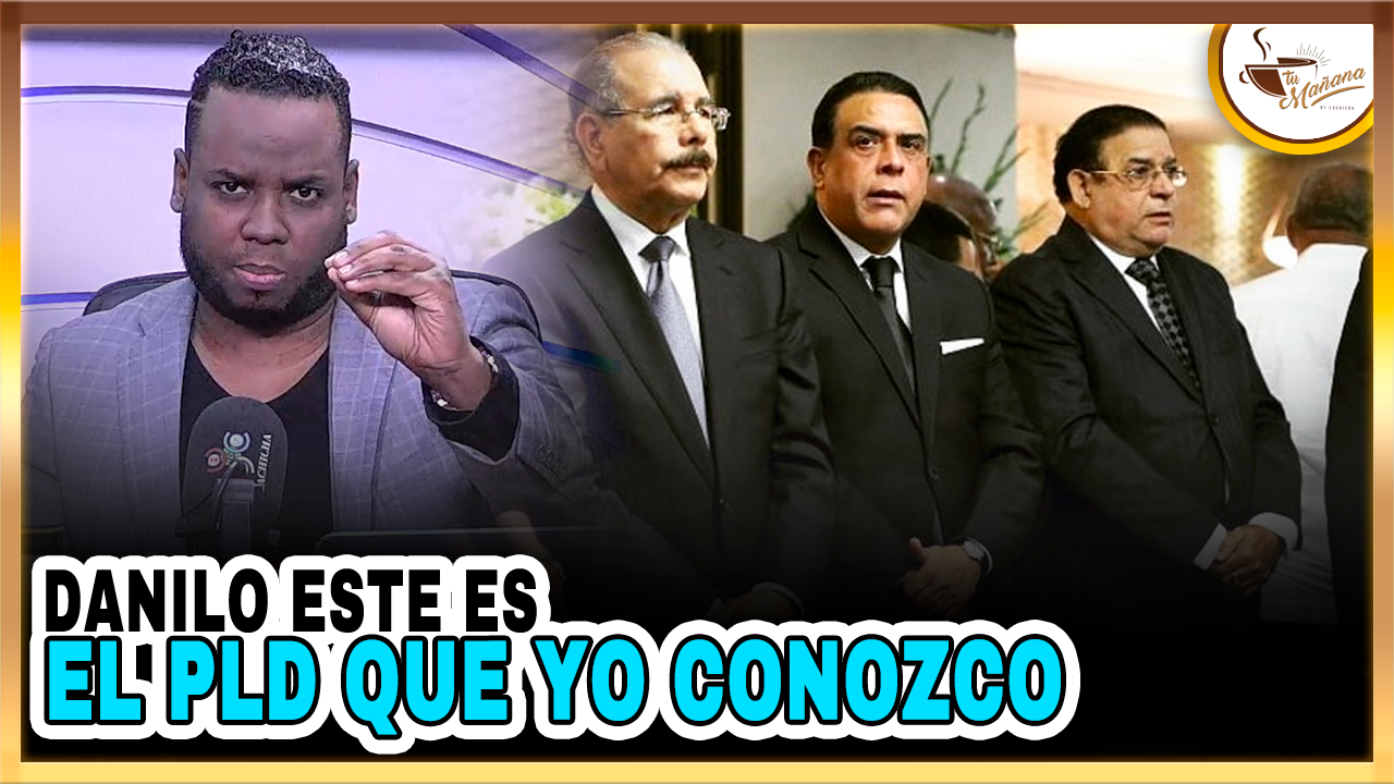 Elvin Castillo: “Danilo, Este Es El PLD Que Yo Conozco” | Tu Mañana By Cachicha