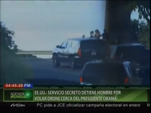 EE.UU- Servicio Secreto Detiene Hombre Por Volar Drone Cerca Del Presidente Obama #Video