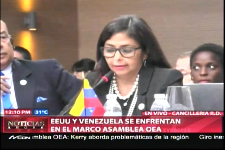 EU Y Venezuela Se Enfrentan En El Marco De La OEA