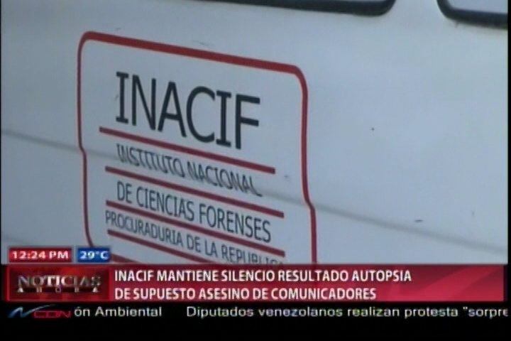 INACIF Mantiene En Silencio Los Resultado De La Autopsia De Supuesto Asesino De Comunicadores