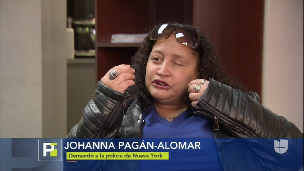 Mujer En La Lucha Tras Una Demanda Al NYPD Tras Perder Un Ojo En Una Confrontación Con Una Agente Del Departamento