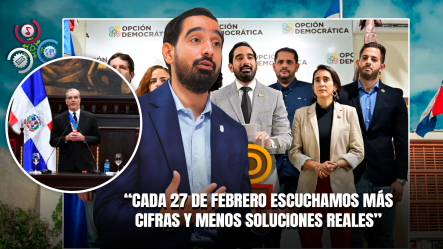 Opción Democrática Critica Rendición De Cuentas Y Denuncia Desconexión Con La Realidad Social