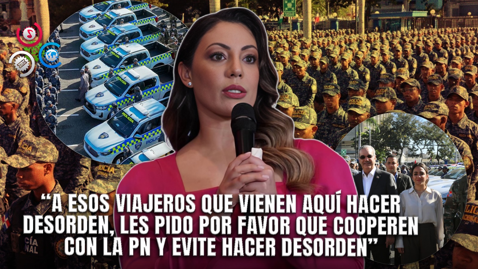 Iluminada Muñoz “A Los Ciudadanos Dominicanos Cooperen Con La Operación Paz Para Estas Fiestas”