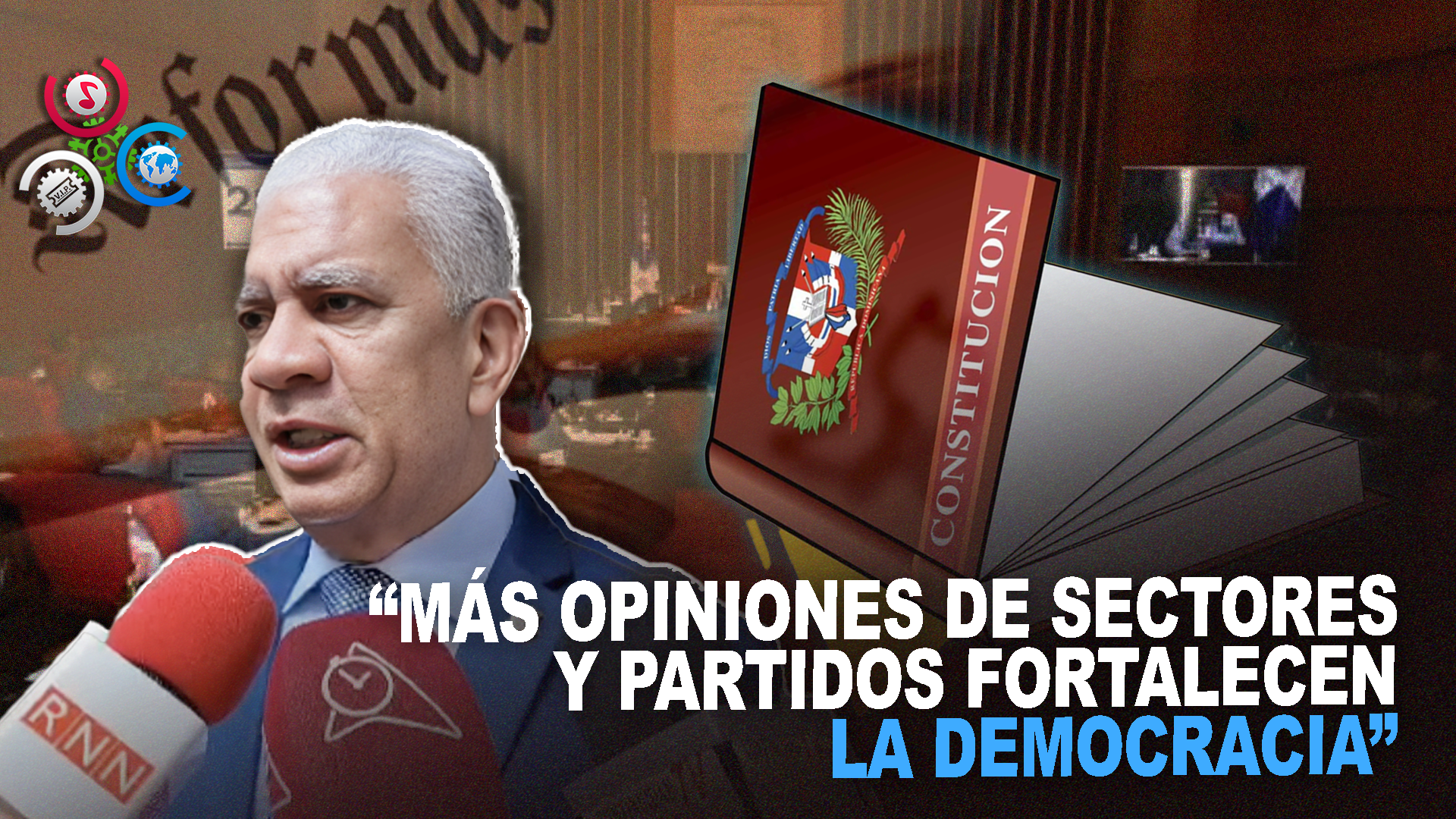 Presidente Del Senado Dice Respeta Trabajo De Comisión Estudia Propuesta Reforma Constitución