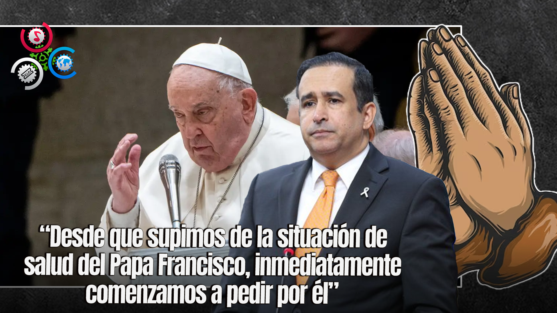 Embajador Dominicano Víctor Suárez Se Une En Oración Por La Recuperación Del Papa Francisco