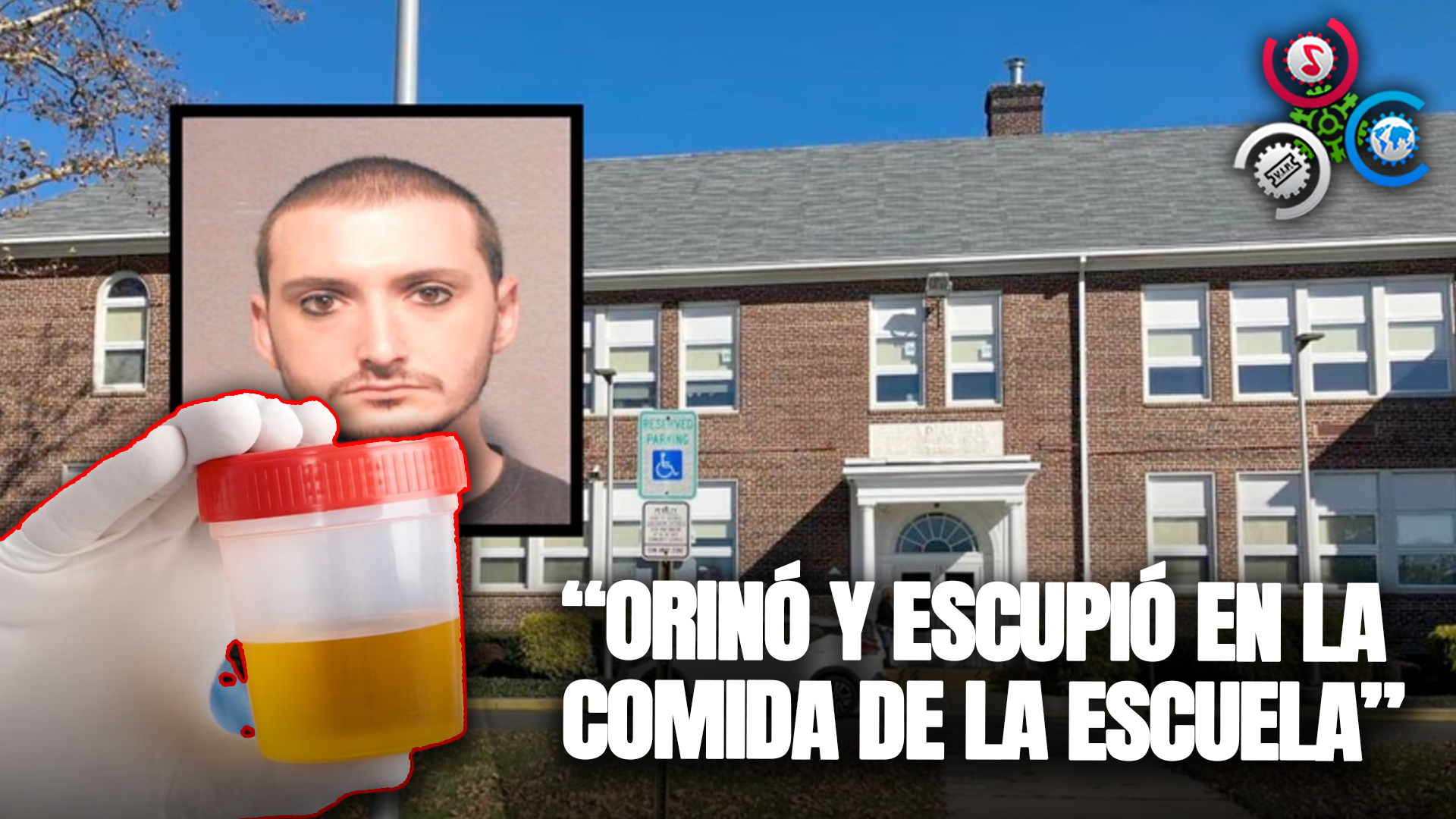 Conserje De Cafetería Contaminó Alimentos De Escuela Con ORINA Y SALIVA