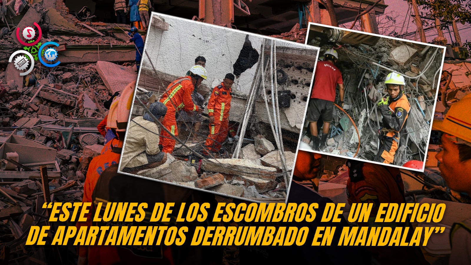 Milagro En Myanmar: Joven Rescatado Con Vida Tras 67 Horas Bajo Los Escombros