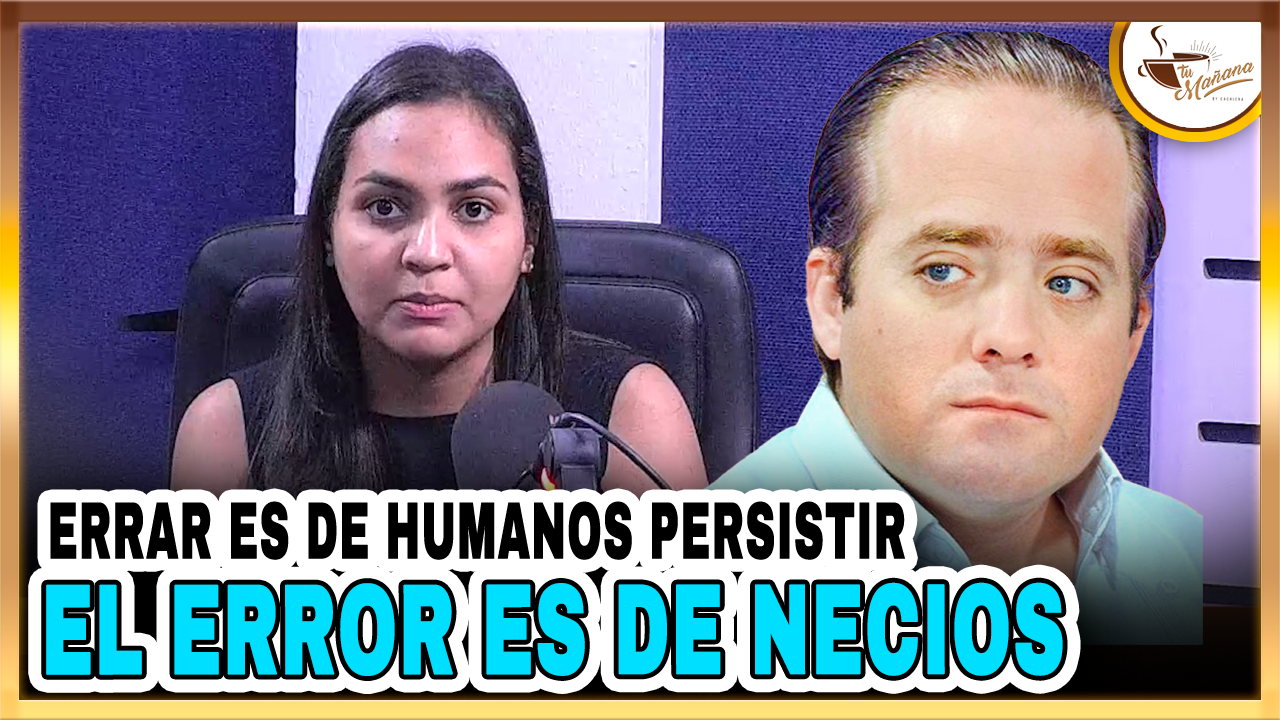 Edhoarda Andújar: “Dejemos De Ser Tan Necios Y Comencemos Hacer Más Sabios” | Tu Mañana By Cachicha