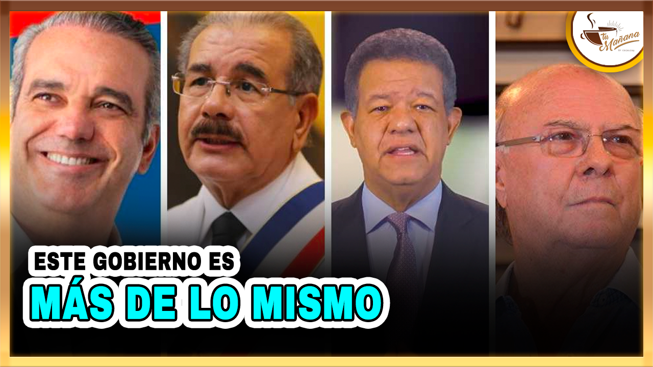 Este Gobierno Es Más De Lo Mismo | Tu Mañana By Cachicha