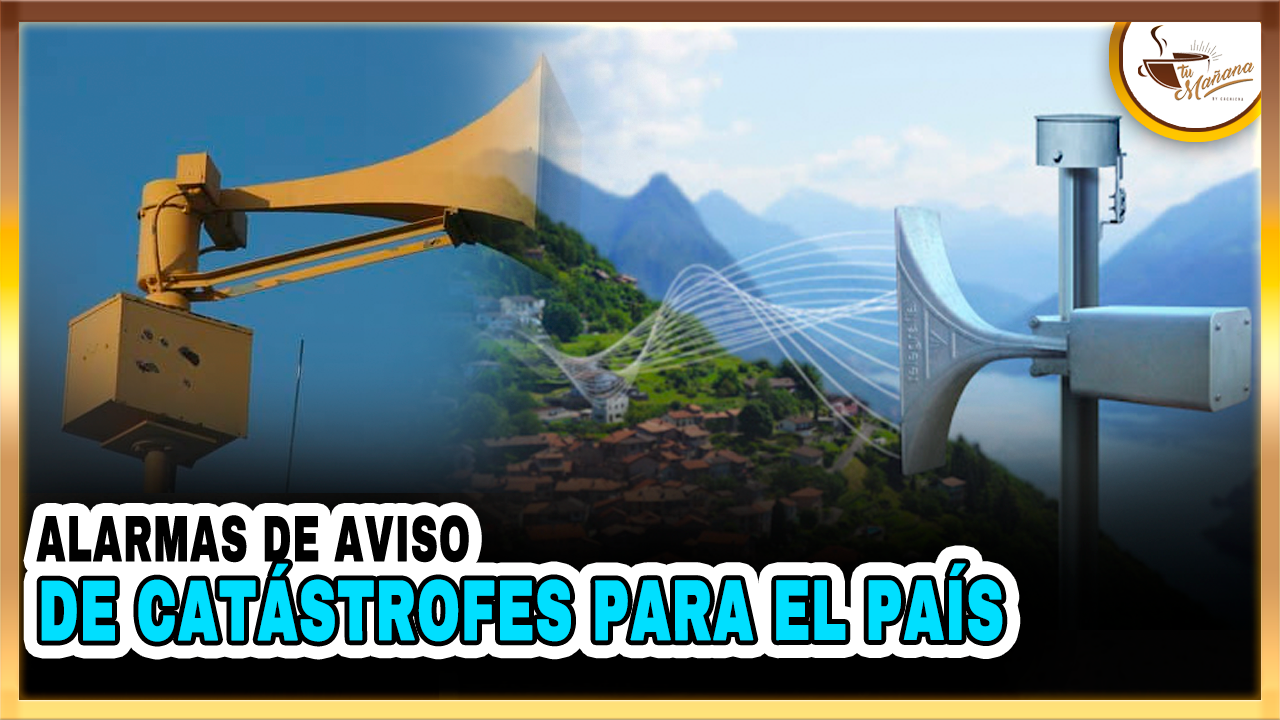 Alarmas De Aviso De Catástrofes Para El País | Tu Mañana By Cachicha