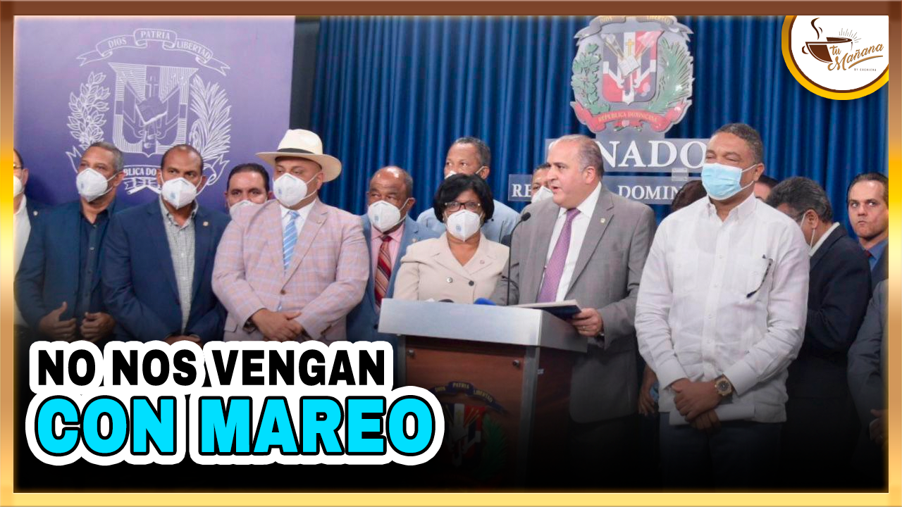 A Los Senadores Que No Nos Vengan Con Mareo | Tu Mañana By Cachicha