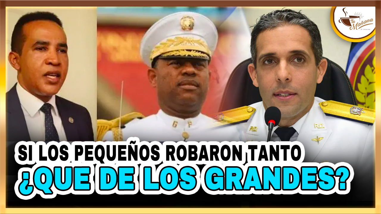¿Si Los Pequeños Robaron Tanto Que Usted Cree De Los Grandes? | Tu Mañana By Cachicha
