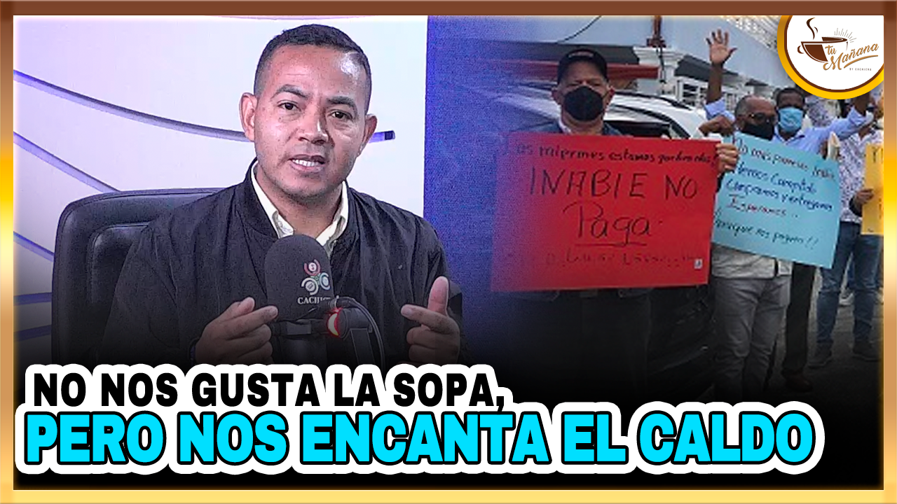 Delvis Santos: “No Nos Gusta La Sopa, Pero Nos Encanta El Caldo” | Tu Mañana By Cachicha