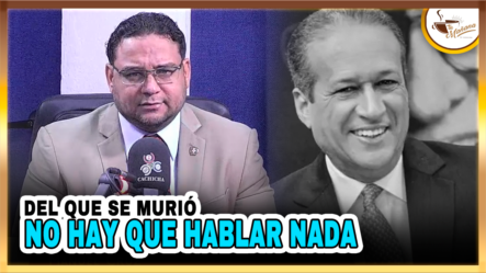 Manuel Cruz: “Del Que Se Murió No Hay Que Hablar Nada” | Tu Mañana By Cachicha