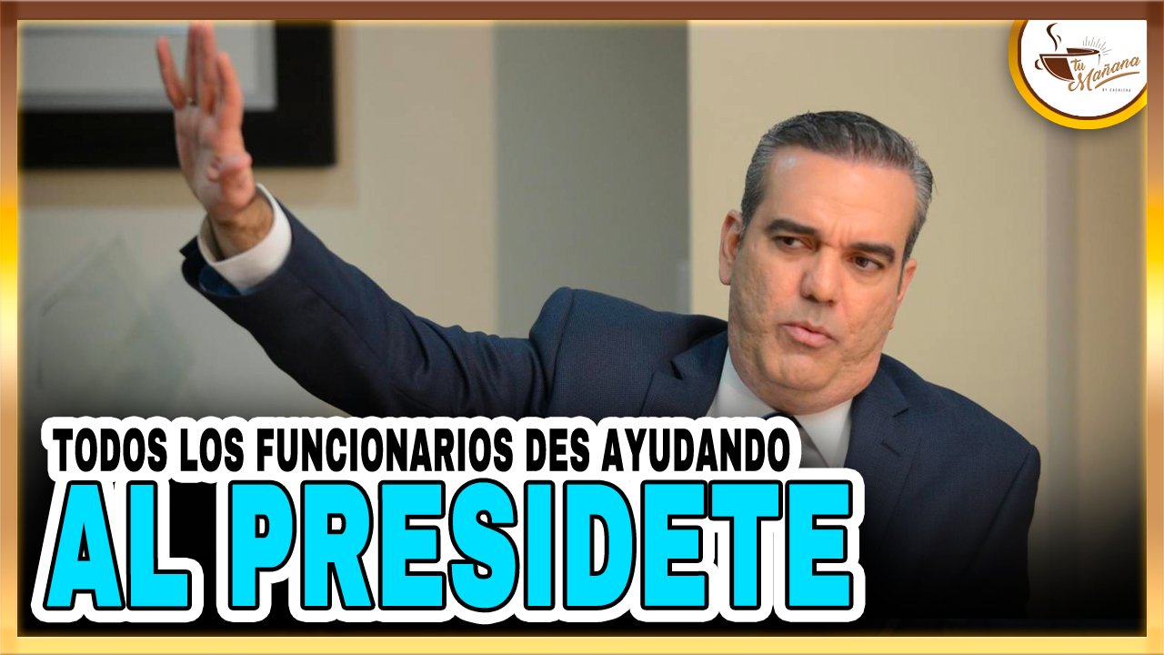 Todos Los Funcionarios Del Gobierno Desayudando Al Presidente | Tu Mañana By Cachicha