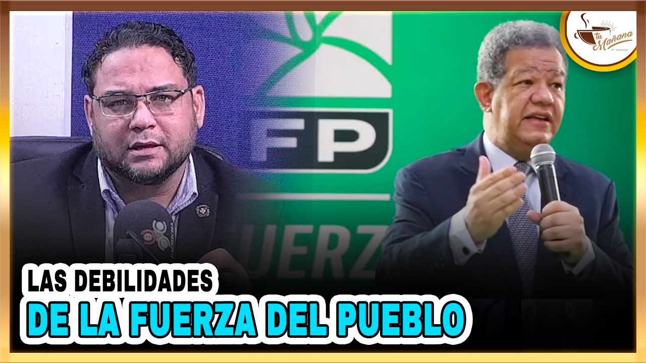 Manuel Cruz -Las Debilidades De La Fuerza Del Pueblo | Tu Mañana By Cachicha