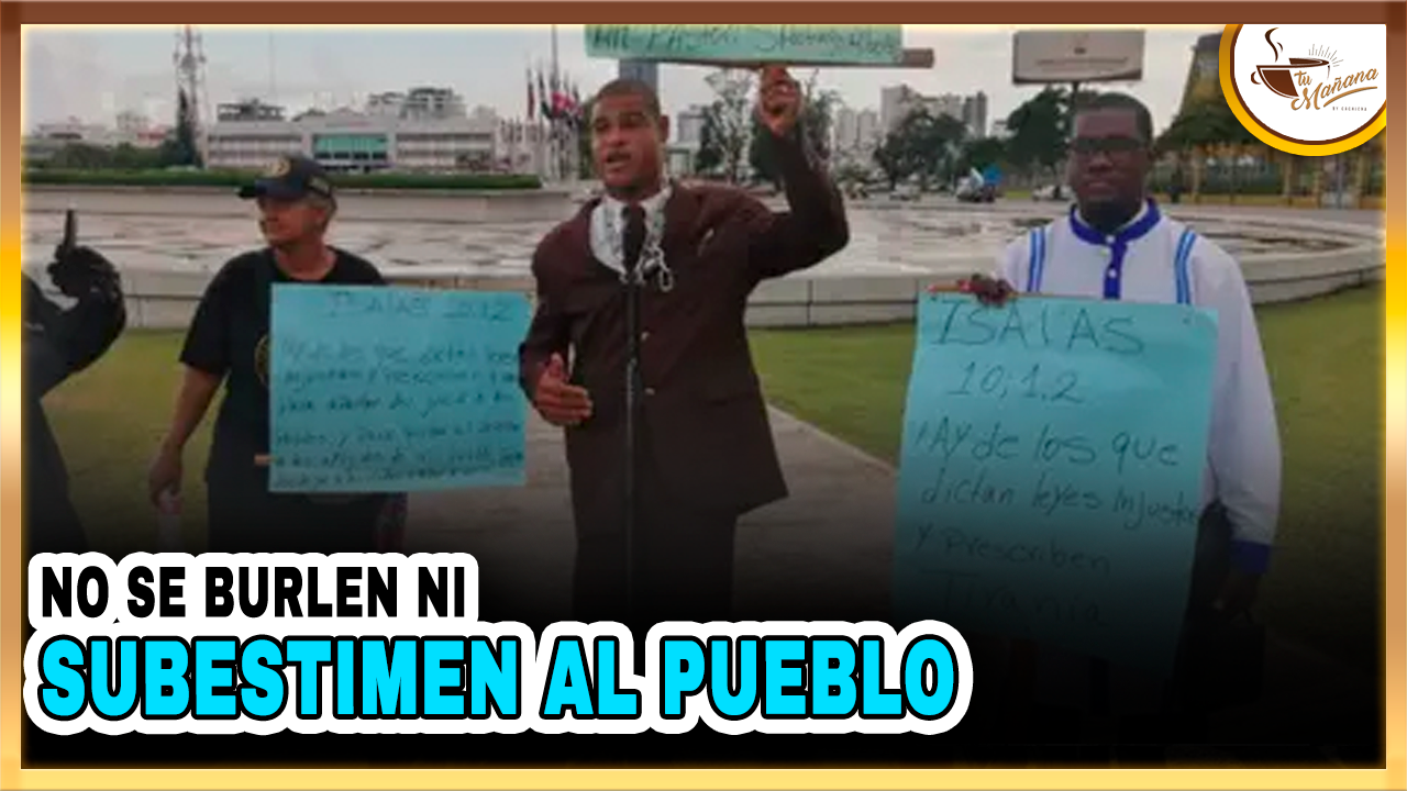 No Se Burlen Ni  Subestimen Al Pueblo | Tu Mañana By Cachicha