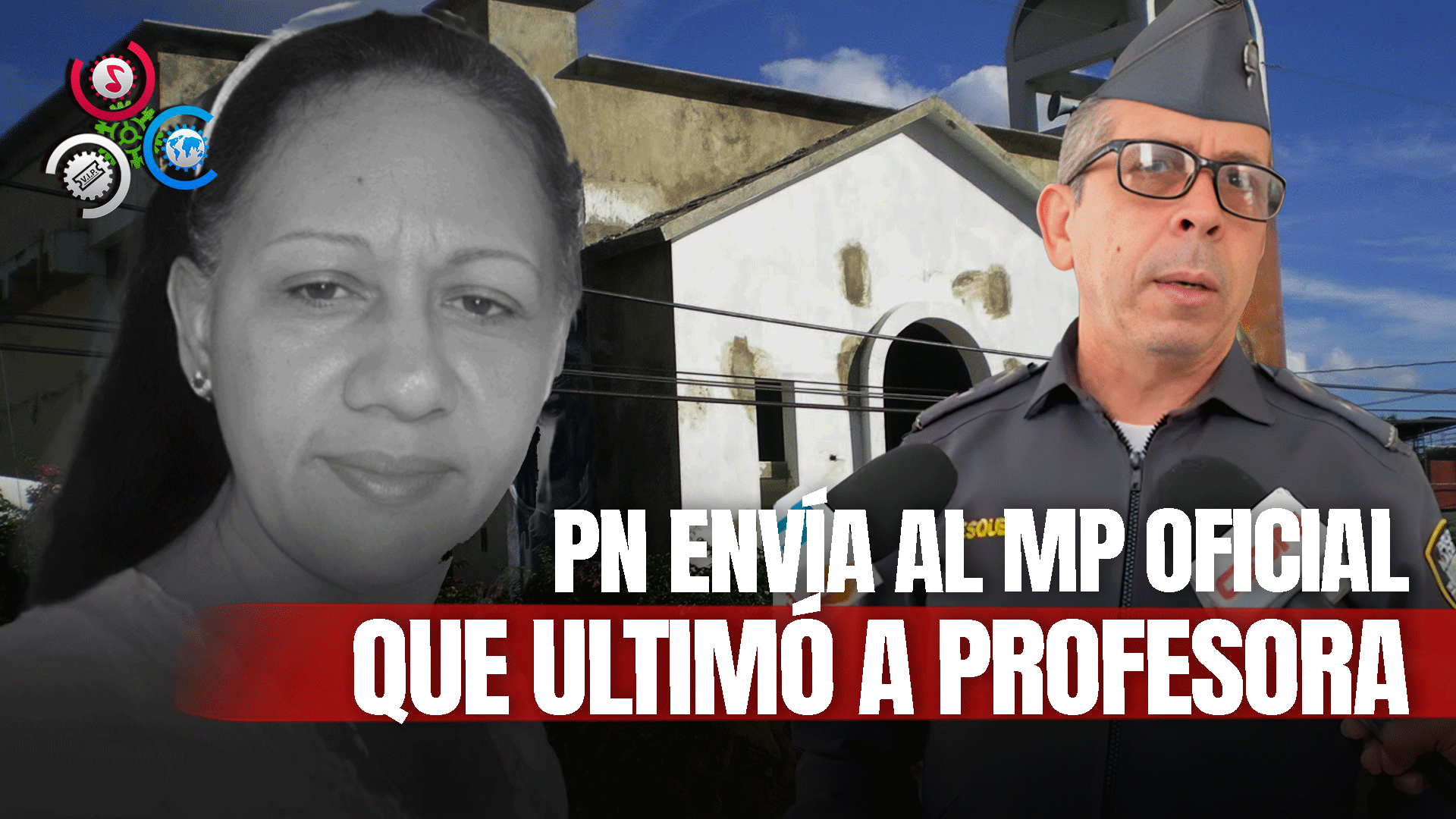 PN Hace Entrega De Oficial De Policía Que Mató Profesora En Tenares