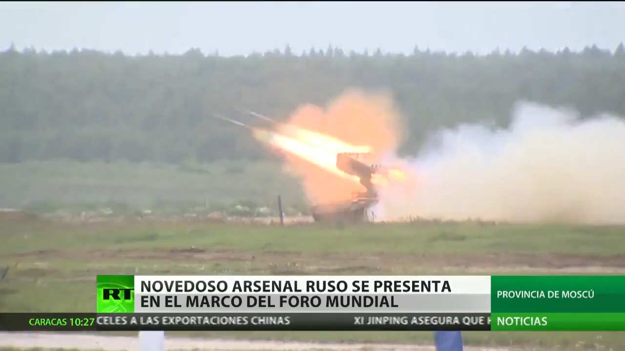 Novedosa Técnica Militar Rusa Muestra Sus Capacidades Al Público En Un ‘show’