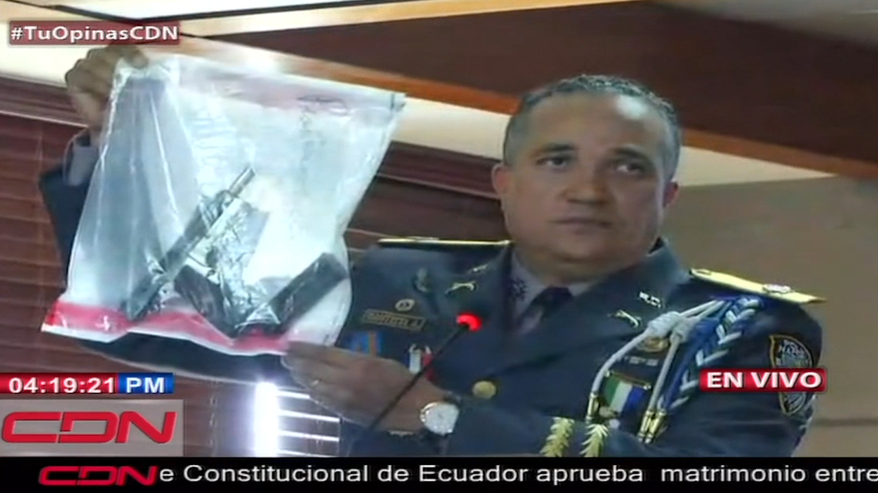 Rueda De Prensa: Habrían Pagado 400 Mil Pesos Por Matar A David Ortiz; Esta Fue El Arma Que Usaron